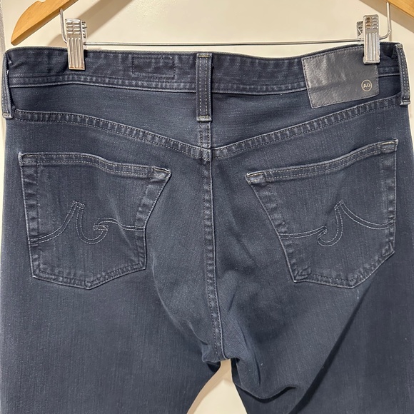 AG Everett Slim Straight Men's Blue Jeans Size 33 - Picture 5 of 14